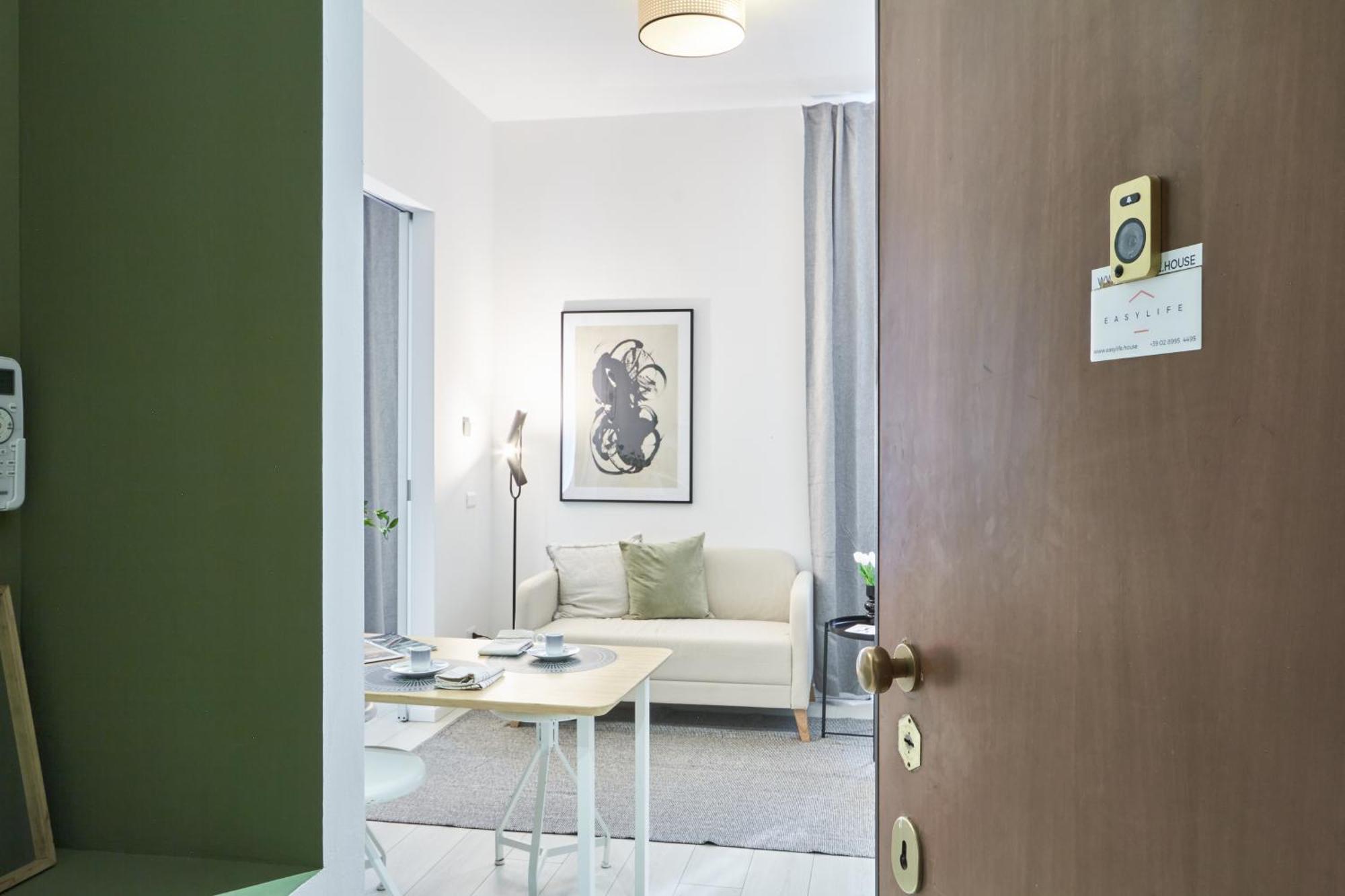 Elegante Appartamento Minimal Dai Tocchi Botanici Mailand Exterior foto