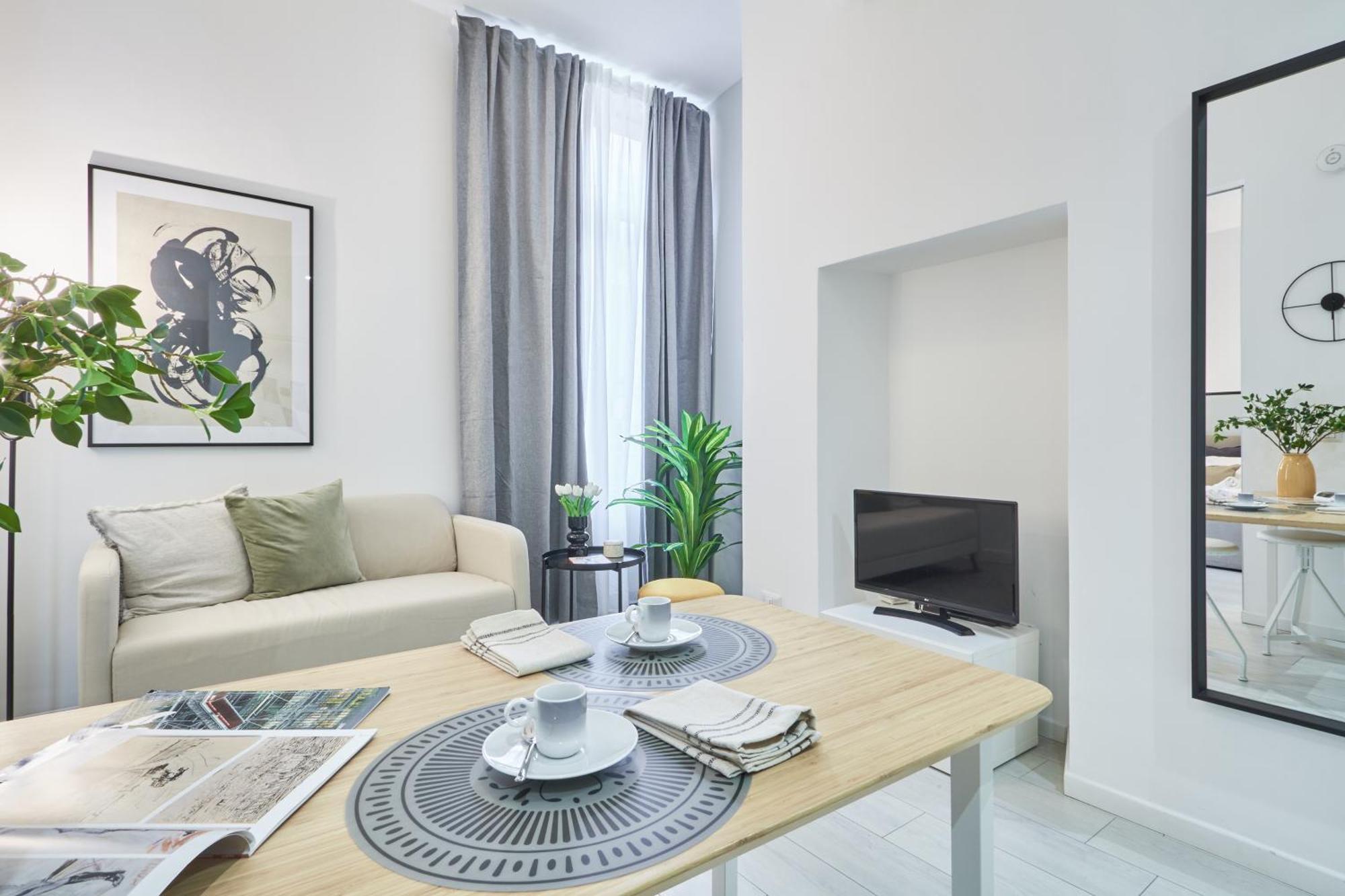 Elegante Appartamento Minimal Dai Tocchi Botanici Mailand Exterior foto