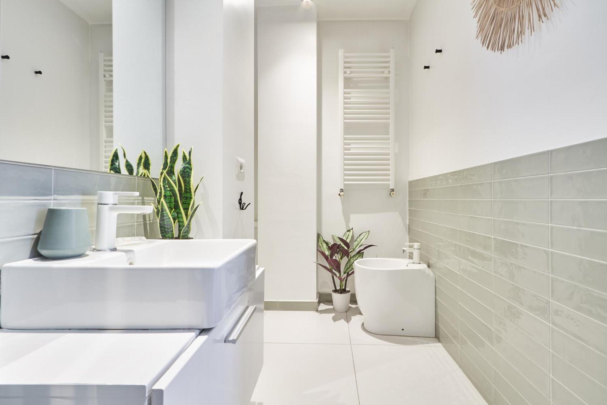 Elegante Appartamento Minimal Dai Tocchi Botanici Mailand Exterior foto